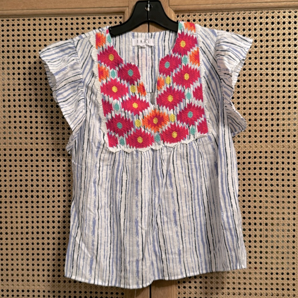 Thml Embedded Ruffle Top Size Xs - image 5